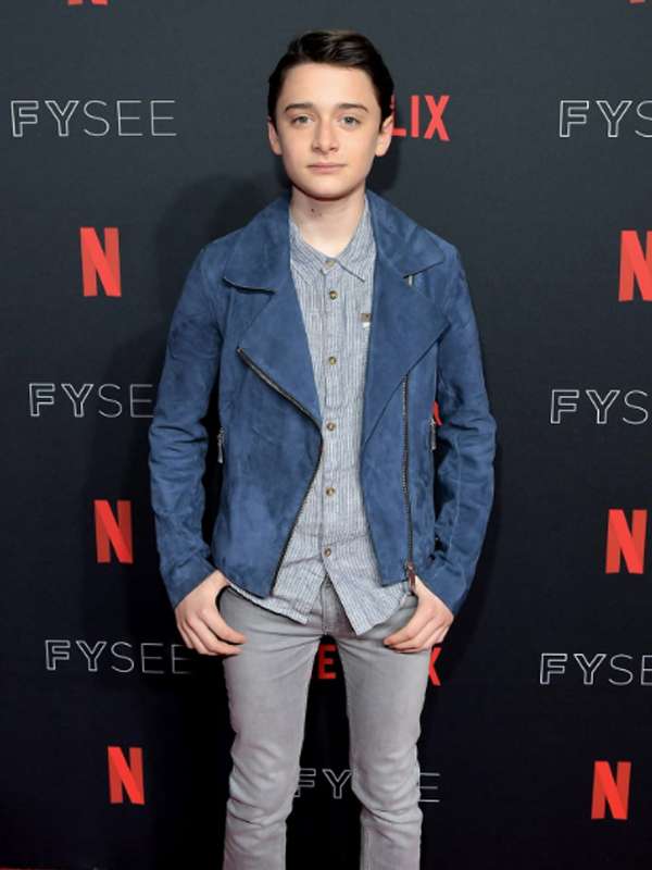 Will Byers Stranger Things Blue Leather Jacket