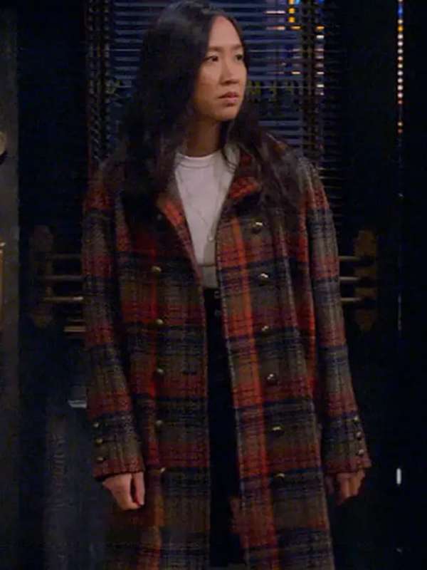 Tien Tran How I Met Your Father Plaid Coat