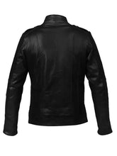 Valentines Couple Black Leather Jacket