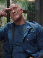 Dwayne Johnson Young Rock S02 Blue Jacket