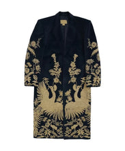 Seth Rollins Superstar Velvet Embroidery Long coat