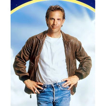 Kevin Costner Field of Dreams Leather Jacket