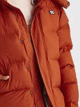 1920 Orange Puffer Jacket