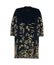 Seth Rollins Superstar Velvet Embroidery Long coat