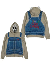 The Death Of Slim Shady Grey Zipper Hoodie