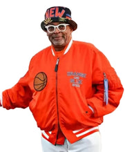 Basketball Finals Spike Lee Orange Knicks Jacket