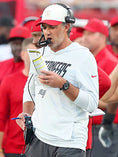 Tampa Bay Buccaneers grey hooded t-shirt front view