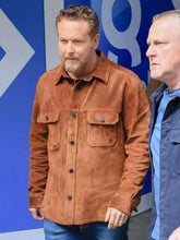 Cole Hauser 2026 Brown Suede Jacket