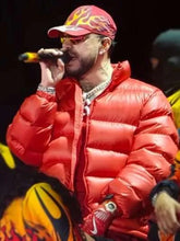 Colombia Ryan Castro Red Puffer Jacket