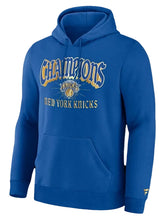 Men’s New York Knicks Blue Fleece Pullover Hoodie