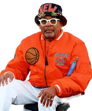 Basketball Finals Spike Lee Orange Knicks Jacket