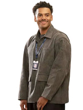 Abbott Elementary Zack Fox Grey Jacket