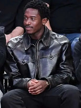 Damson Idris 2026 Leather Jacket
