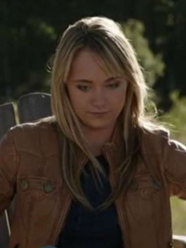 Heartland Amber Marshall Brown Leather Jacket