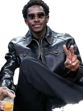 Damson Idris 2026 Leather Jacket