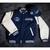 50th Season Seattle Seahawks Blue Varsity Jacket