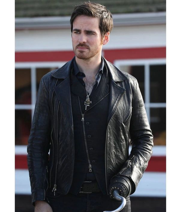 Captain Hook OUAT Biker Jacket