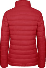 Red Quilt Jacket Women - Puffer Jacket