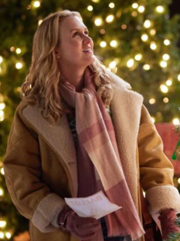 Ginna Claire Mason A Carol For Two Shearling Leather Jacket