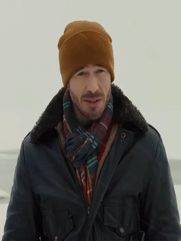 A Cherry Pie Christmas Ryan Carnes Grey Jacket