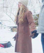 A European Christmas Caprice Bourret Brown Coat
