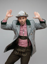 Jonathan Bennett A Keller Christmas Vacation Grey Coat