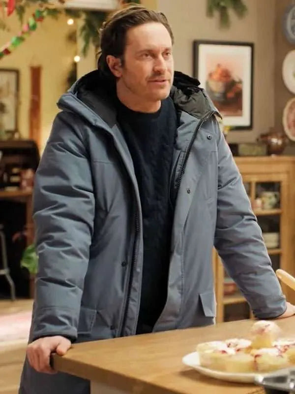 A Merry Little Ex-Mas Oliver Hudson Puffer Coat