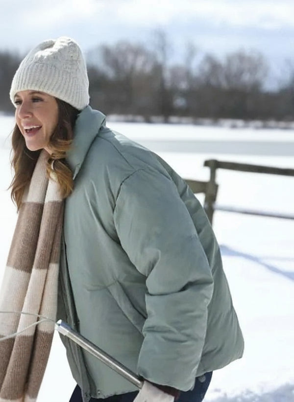 A Royal Christmas Tail Brittany Underwood Puffer Jacket