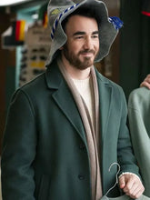 Kevin Jonas A Very Jonas Christmas Green Coat
