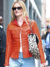 Sarah Pidgeon ABC Studios Leather Jacket