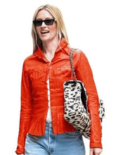 Sarah Pidgeon ABC Studios Leather Jacket