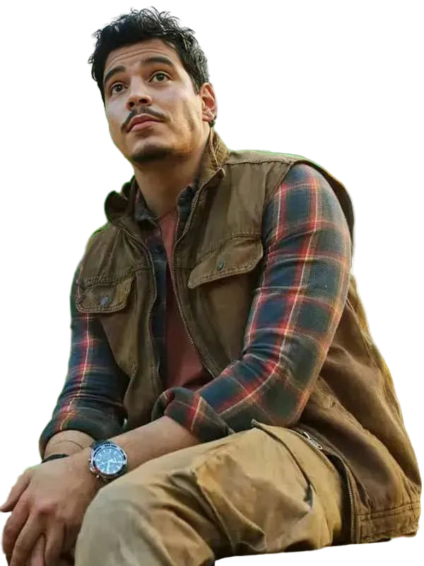 Aaron Dominguez Hive Cotton Vest