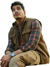 Aaron Dominguez Hive Cotton Vest