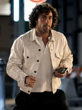Aaron Taylor-Johnson 2026 White Jacket