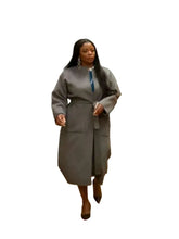 Janelle James Abbott Elementary Wool Coat