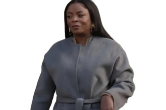 Janelle James Abbott Elementary Wool Coat