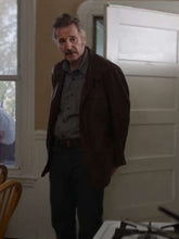 Liam Neeson Absolution 2024 Brown Leather Jacket