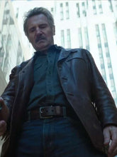 Liam Neeson Absolution 2024 Brown Leather Jacket