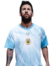 Adidas Messi Argentina pre-match jersey front view