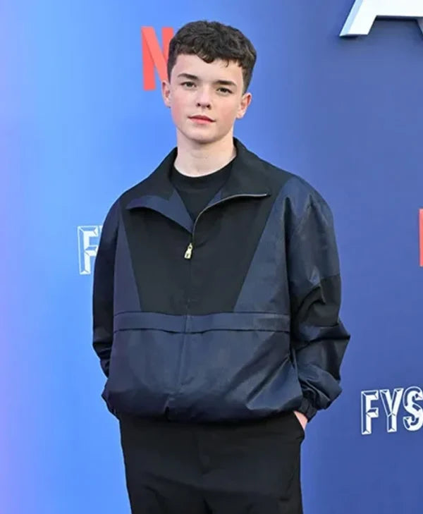 Adolescence Owen Cooper Black & Blue Jacket