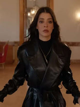 Serap Vural The Family Leather Trench Coat