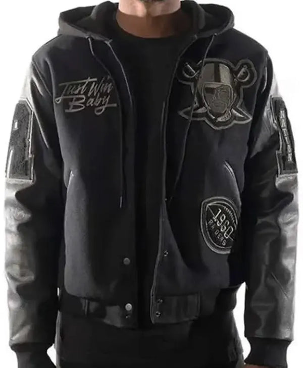 Alene Pacocha Las Vegas Raiders Wool Varsity Jacket