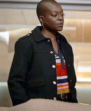 Alert Missing Persons Unit S03 Kemi Adebayo Black Jacket