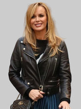 Amanda Holden Heart FM Studios Black Jacket
