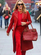 Amanda Holden Red Coat - Edison Women Coat