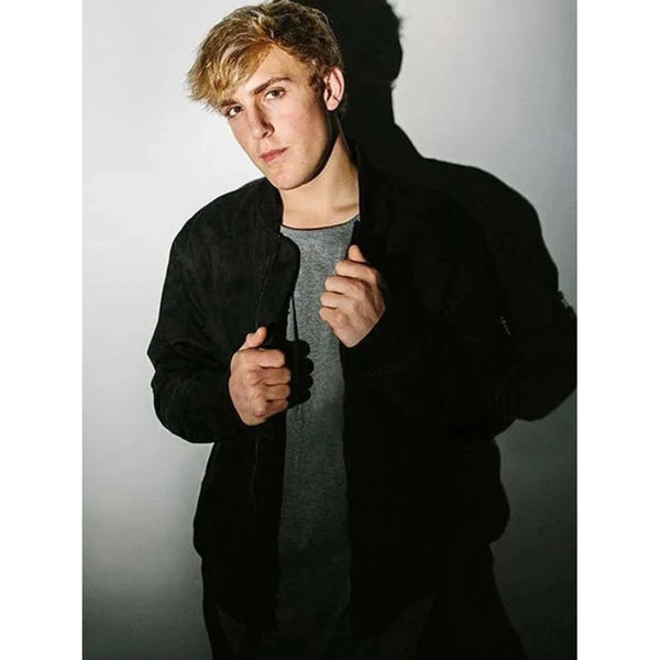 Jake Paul Black Suede Jacket