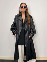 Riley Keough The Kelly Clarkson Show Black Leather Coat