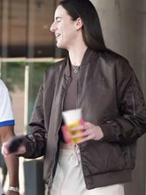 Indiana Fever Caitlin Clark Brown Jacket