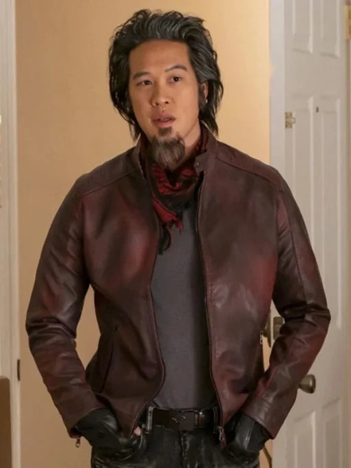 American Born Chinese 2023 Bull Demon Brown Jacket