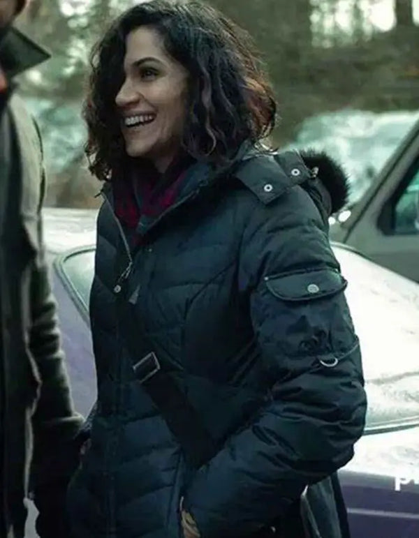 American Gods S03 Laura Moon Black Coat